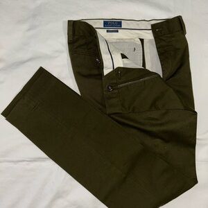 Polo Ralph Lauren Men's Olive Chino Pants — 31W/32L